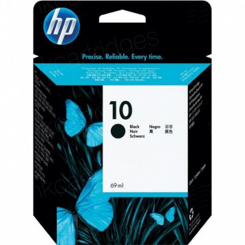 Original HP No. 10 (C4844A) (OEM) Black ink cartridge